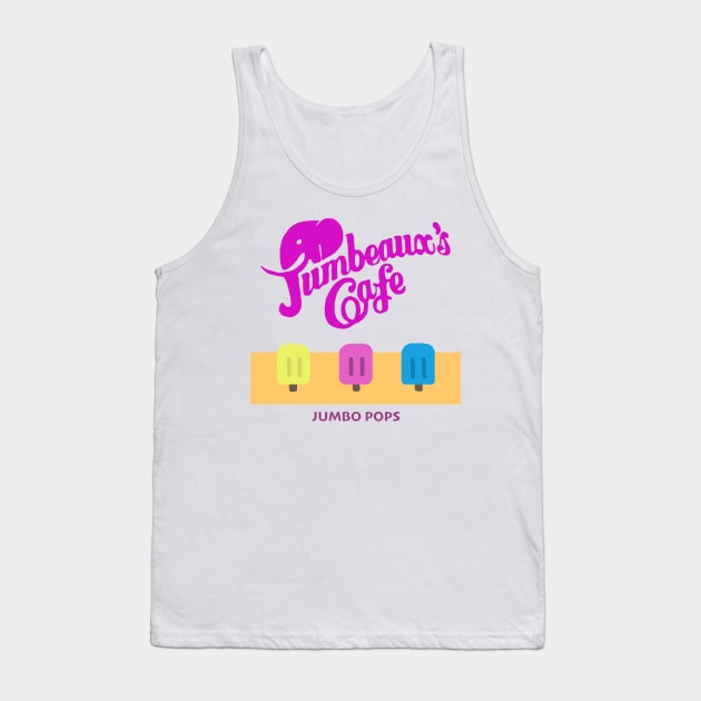 Jumbeaux's Cafe Tank Top by MushuSupplyCo